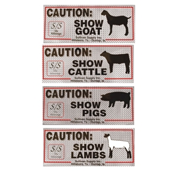 Caution: Show Animals 